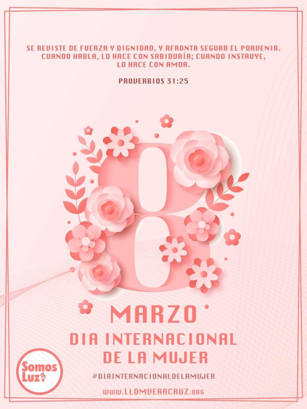 8 de Marzo día Internacional de la&nbsp;Mujer.